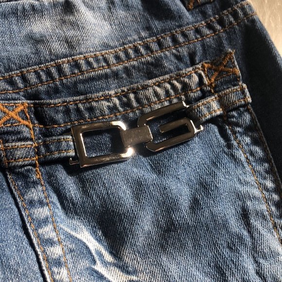 Dolce and gabbana skirt jean denim silver accent - Picture 7 of 16